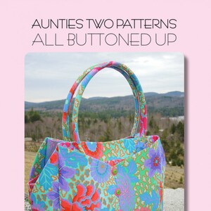 All Buttoned Up *Sewing Pattern* Easy to Make! From: Aunties Two Patterns AT616