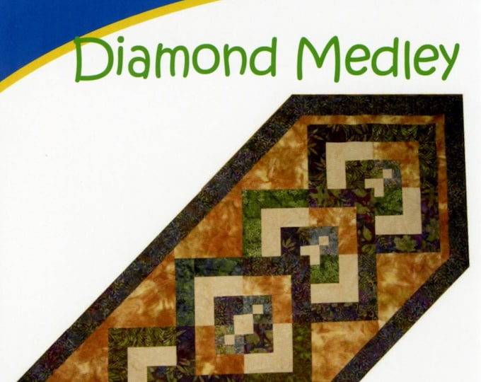 Diamond Medley *Quilt Pattern*  BY: Cozy Quilt Designs  CQS051