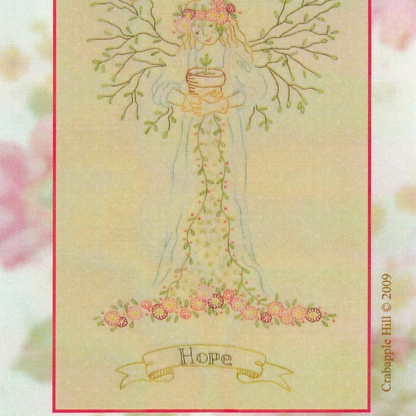 Gardeners Angel of Spring - Hope *Hand Embroidery & Stitchery Pattern* From: Crabapple Hill Studio #250