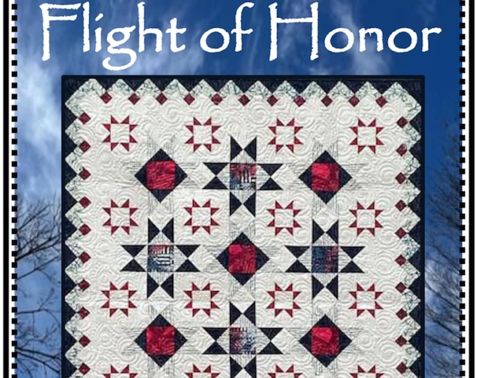 Flight of Honor *Quilt Pattern* BY: Whirligig Designs WD-FOH