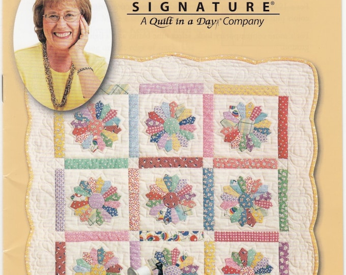Mini Dresden Plate *Acrylic Ruler & Quilt Pattern** By: Eleanor Burns of Quilt In A Day