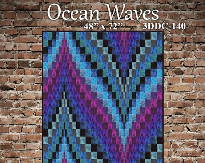 OCEAN WAVES *Wall Hanging Pattern* By: Carl Hentsch