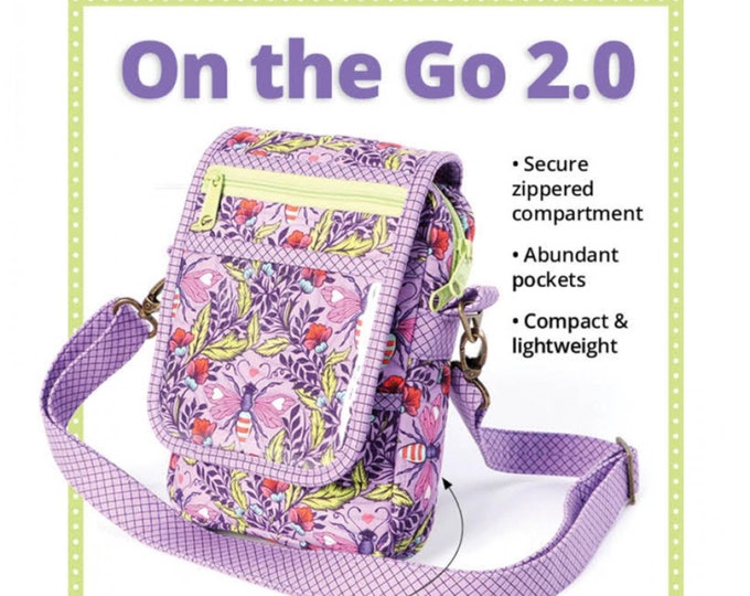 On The Go 2.0 UPDATED *Multipurpose Organizer Bag Pattern* By Annie.com PBA190-2