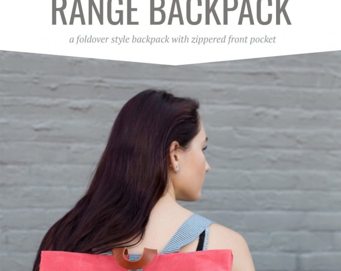 Range Backpack *Project Pattern* By: Noodlehead  AG-540