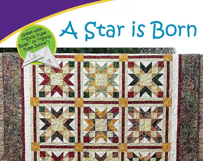 A Star Is Born  *Quilt Pattern* By: Georgette Dell Orco for Cozy Quilt Designs CQD01187