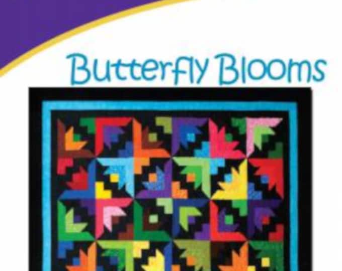 BUTTERFLY BLOOMS  *Quilt Pattern For 2-1/2" Strips*   By: Cozy Quilt Designs   #SRRBB