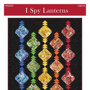 I Spy Lanterns *QUILT Pattern* By: Canuck Quilter Design CQ9122