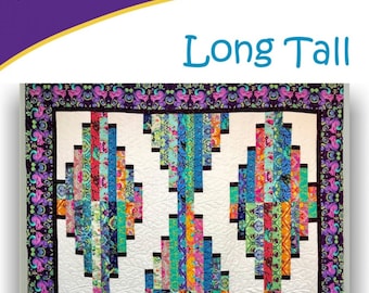 LONG TALL *Quilt Pattern* - Cozy Quilt Designs srr-lt