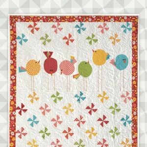 Twitter *Pieced and Applique Quilt Pattern* From: Meags & Me