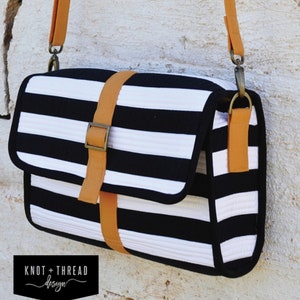 CAMDEN STREET Satchel *Pattern* By: Knot & Thread Design KT101
