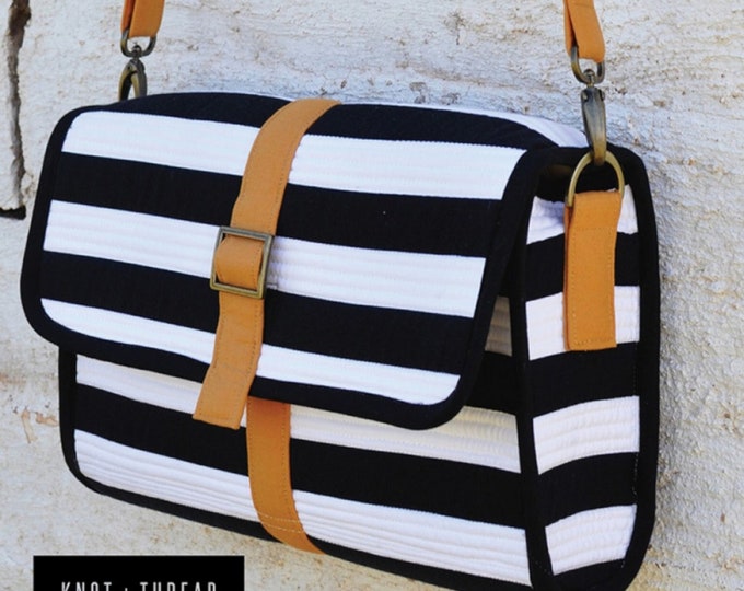 CAMDEN STREET Satchel *Pattern* By: Knot & Thread Design KT101