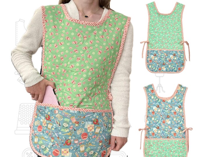 A Sixty's R & R Apron Pattern *Retro and Reversible Apron*  By: The Sweet Tea Girls Patterns STG-0054