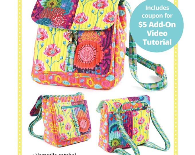 Switchback *Convertible Back Pack & Shoulder Bag Pattern* By Annie.com PBA295