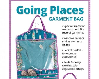 Going Places Garment Bag *Sewing Pattern* From: by Annie