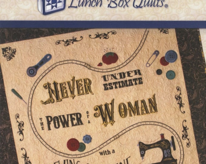 Sew Vintage *Sewing Version Quilt Pattern** Pattern By: Lunch Box Quilts cqp-sv-1