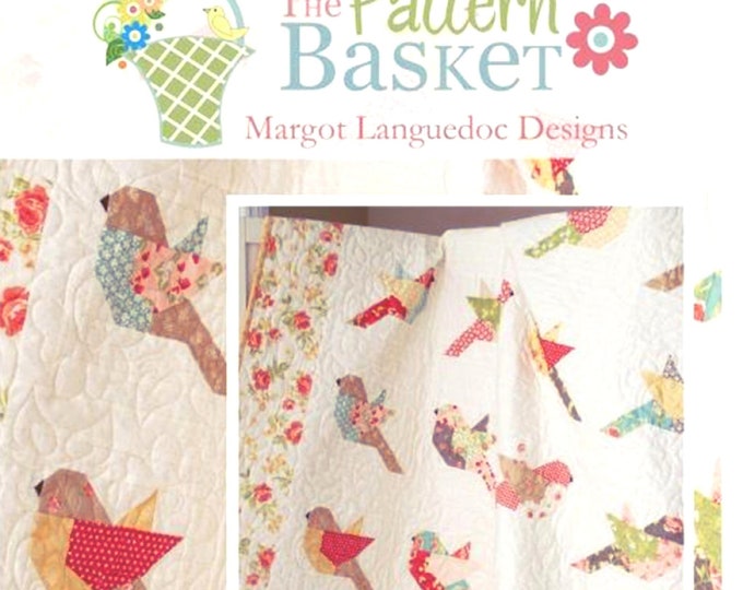 Feathers *Quilt Pattern*   By: Margot Languedoc - The Pattern Basket
