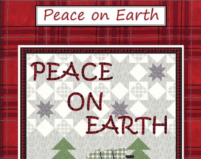 Peace on Earth *Quilt / Wall Hanging Pattern* By:  Barbara Cherniwchan - Coach House Designs