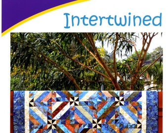 Intertwined *Strip Club Quilt Pattern* From: Cozy Quilt Designs  CQD01078