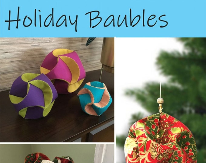 Holiday Baubles *Ornament/Bowl Filler Pattern* From: Poorhouse Quilt PDQ-232