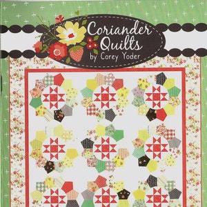 Plain & Fancy *Dresden Quilt Pattern - Layer Cake Friendly* By: Corey Yoder - Coriander Quilts CQ143