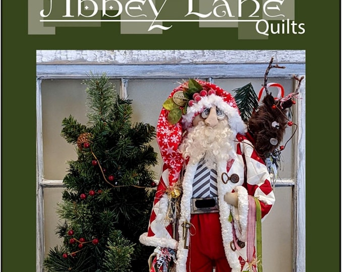 Father Stitchmas *Santa Doll Craft Pattern* By: Janice Liljenquist For Abby Lane