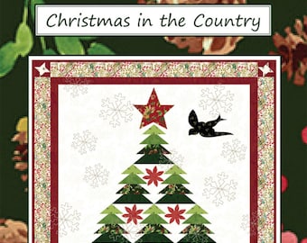 Christmas in the Country *Piecing & Applique Quilt Pattern* From: Coach House Designs