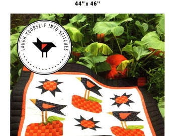 My Crow Garden *Quilt Pattern - Fat Quarter & Scrap Friendly* By: Karen Walker - Laugh Yourself Into Stitches