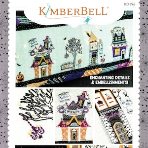 Twilight Boo-levard Bench Pillow *Sewing Version* From: Kimberbell   KD196