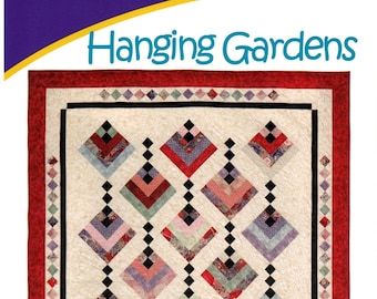 Hanging Gardens  *Strip Club Quilt Pattern* By: Georgette Dell'Orco - Cozy Quilt Designs
