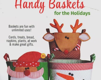 Handy Baskets For The Holidays *Pattern* From: Cotton Ginnys HR180