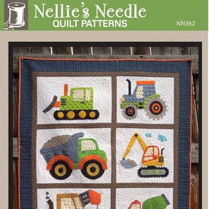 I Love Dirt *Applique Quilt Pattern* From: Nellie&#39;s Needle