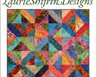 Ten Pack *Pieced Quilt Pattern*  From: Laurie Shifrin Designs LSD-010
