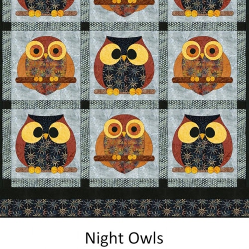 Night Owl Quilt Pattern Cute Quilt Patterns