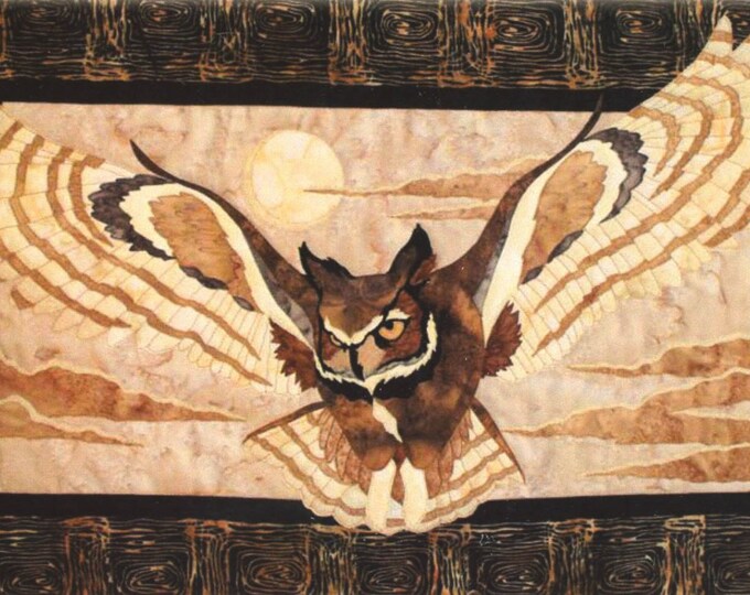 Midnight Glide *Wall Hanging Pattern* By: Toni Whitney Design MG003