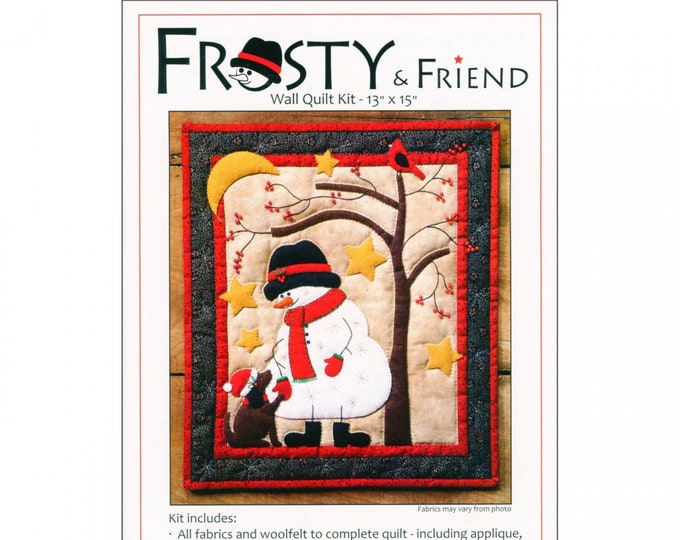 Frosty & Friend Wall Quilt Kit By: Rachel T. Pellman, Rachel's of Greenfield K0715
