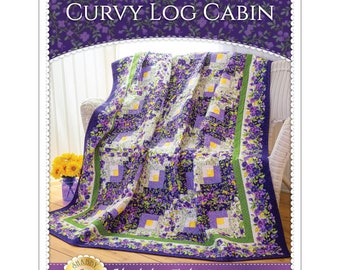 Curvy Log Cabin *Quilt Pattern* By: Shabby Fabrics SF49907