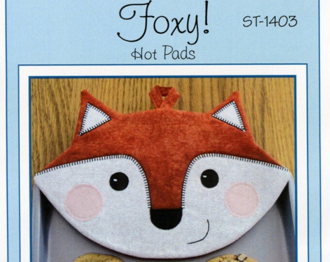 Foxy  *Pot Holder or Mug Matts Pattern* By: Suzanne Shore For Susie C. Shore Designs ST-1403
