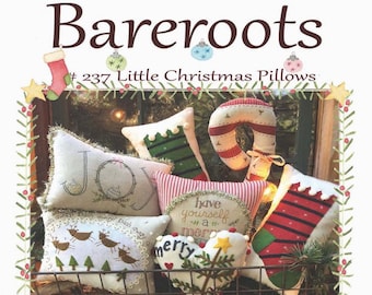 Little Christmas Pillows a *Pillow Pattern*  By: Bareroots #237