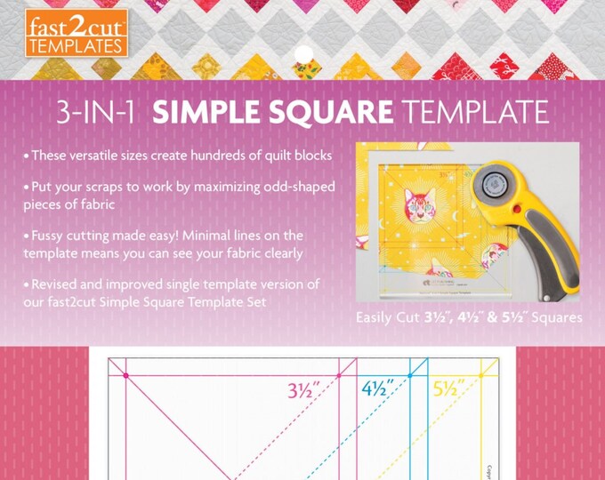 Dresden Plate 4 Piece Set Perfect Patchwork Acrylic Templates From