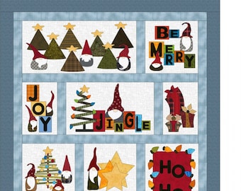 Gnome for the Holidays *Quilt Pattern* By: Sindy Rodenmayer FCP-057