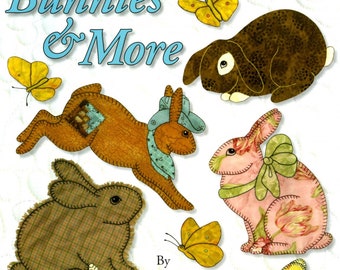 Bunnies and More for Applique *Quilt & Project Book* By: Darcy Ashton