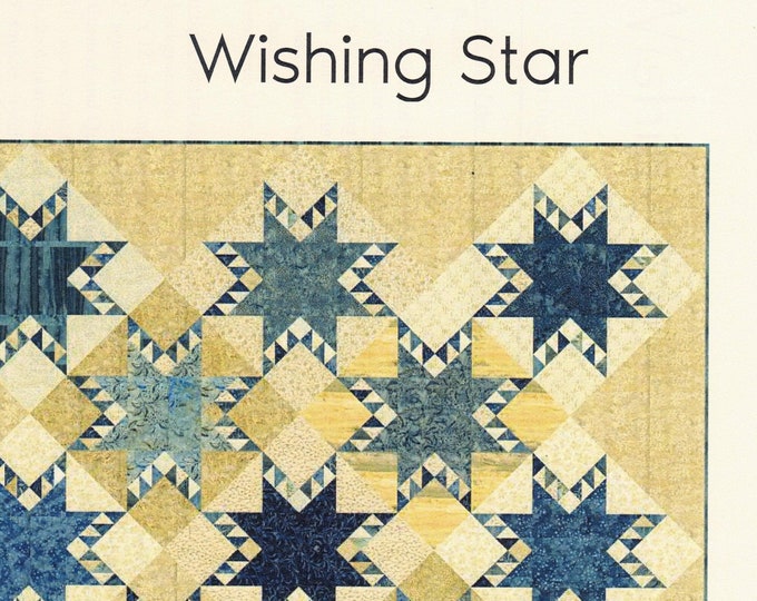 Wishing Star *Quilt Pattern* BY: Laundry Basket Quilts  LBQ-0476-P