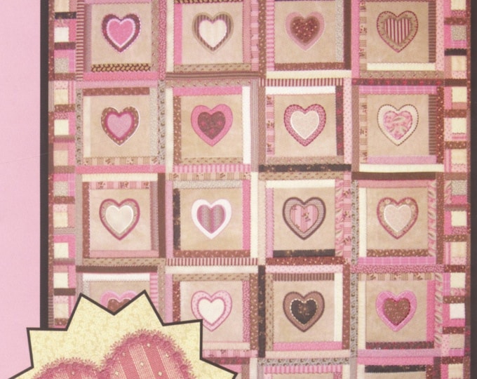 Heart Of My Heart *Machine Embroidery Quilt Design Cd* From: Smith Street Designs