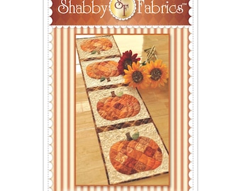 Patchwork Pumpkin *Table Runner Sewing Pattern* By:  Jennifer Bosworth - Shabby Fabrics SF48568