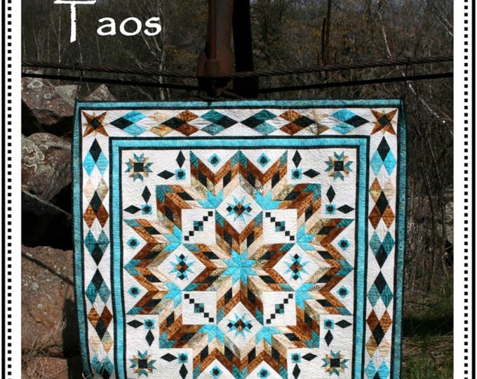 TAOS *Quilt Pattern* BY: Whirligig Designs - WD-Tbom