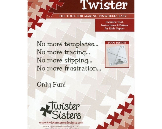 Lil' Twister *The Tool for Making Pinwheels Easy! * From: Twister Sisters Designs