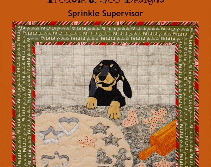 Sprinkle Supervisor *Wall Hanging Quilt Pattern* From: Trouble & Boo Designs TB3347