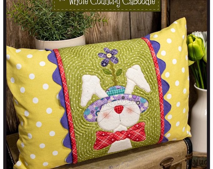Rory Rabbit *Pillow Wrap & Cover Kit* From: The Whole Country Caboodle PW104