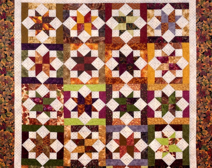 Equinox *Strip Club Quilt Pattern* By: Daniela Stout - Cozy Quilt Designs CQD01069
