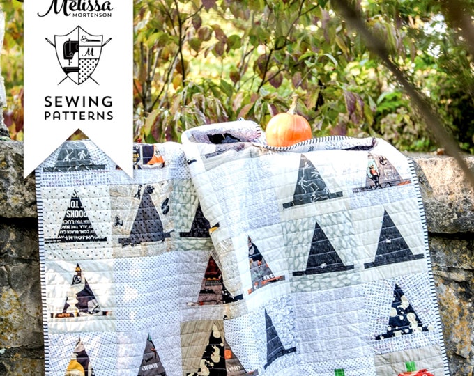 Halloween Haberdashery *Pieced Quilt Pattern* From: Melissa Mortenson Sewing Patterns